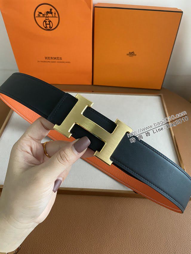 HERMES經典皮帶 愛馬仕Togo牛皮腰帶  jjp1999